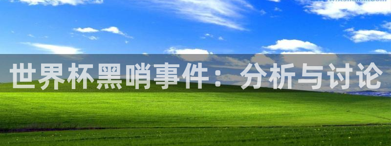 2026足球世界杯赛程：世界杯黑哨事件：分析与讨论